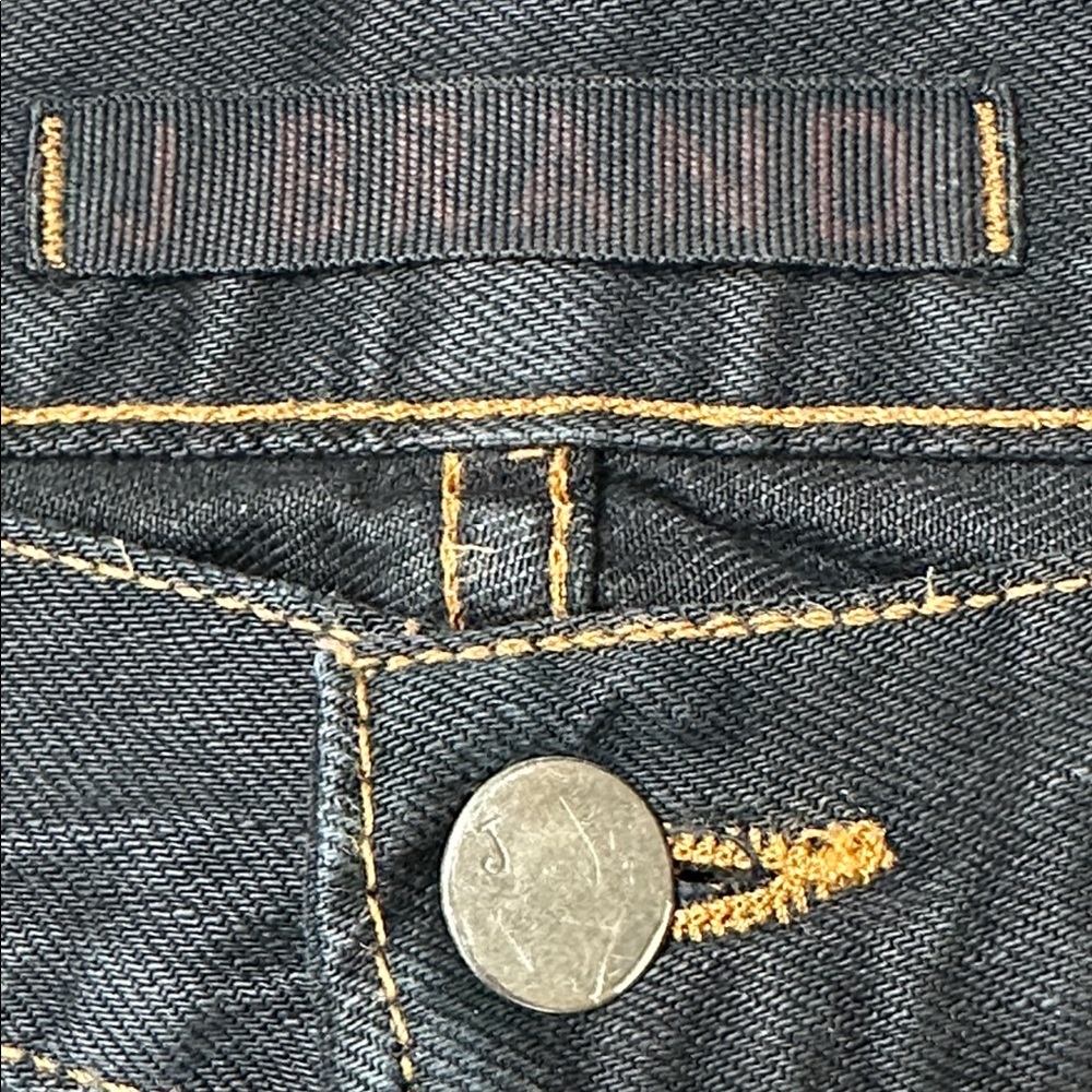J Brand Women's Dark Wash Mid Rise Straight Leg Jeans Size 34‎ - Picture 7 of 15